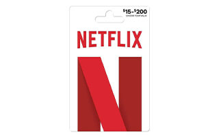 cartes-cadeaux de Netflix